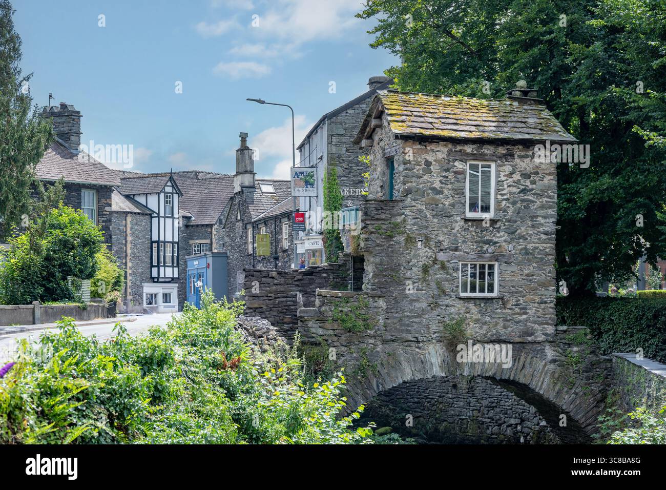 The Bridge House, Ambleside, Cumbria, Angleterre Banque D'Images