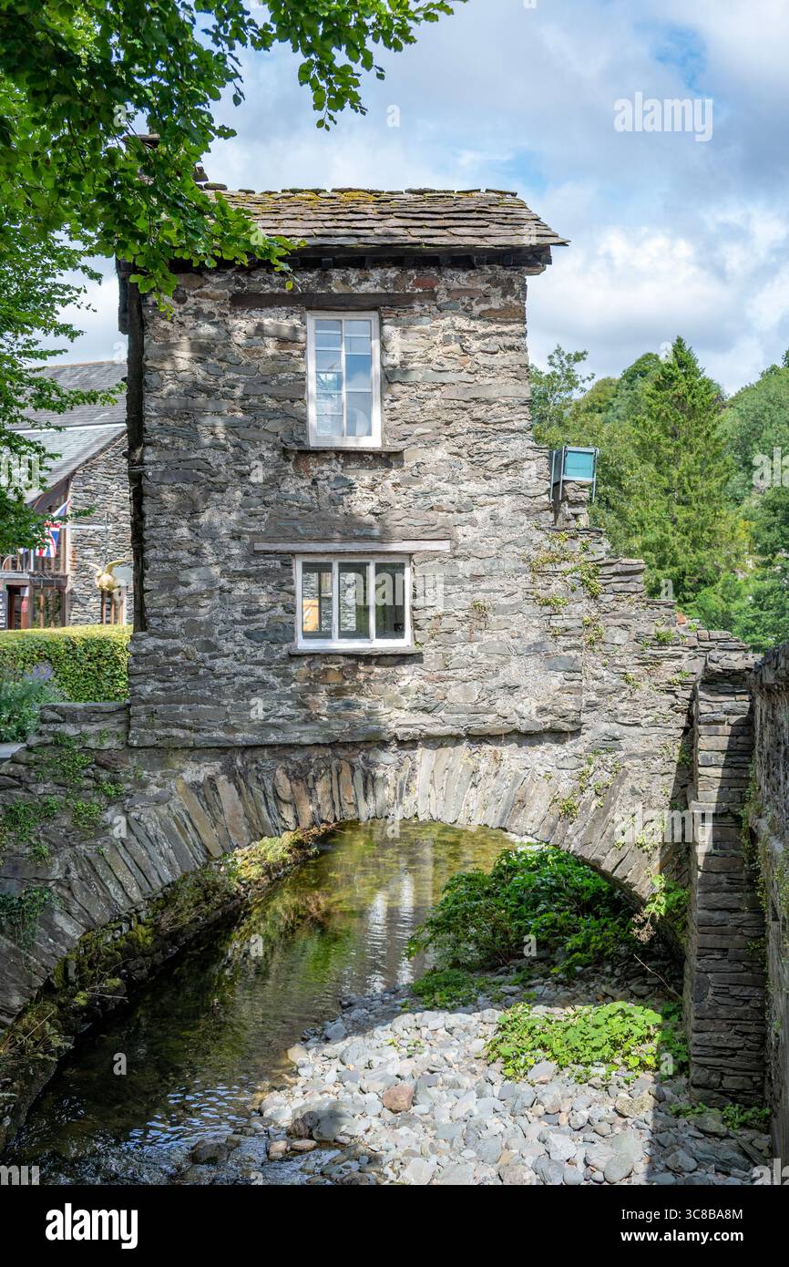 The Bridge House, Ambleside, Cumbria, Angleterre Banque D'Images