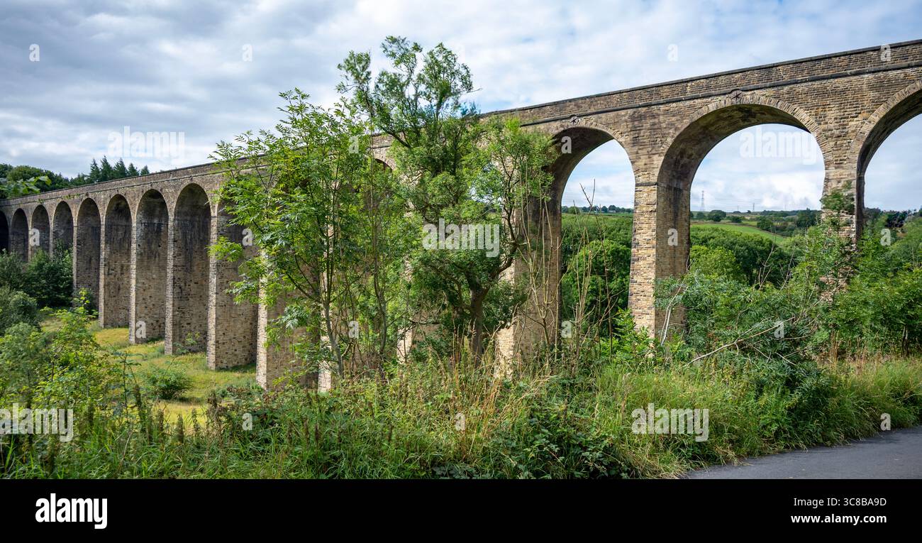 Viaduc de Thornton, Thornton, West Yorkshire, Angleterre Banque D'Images