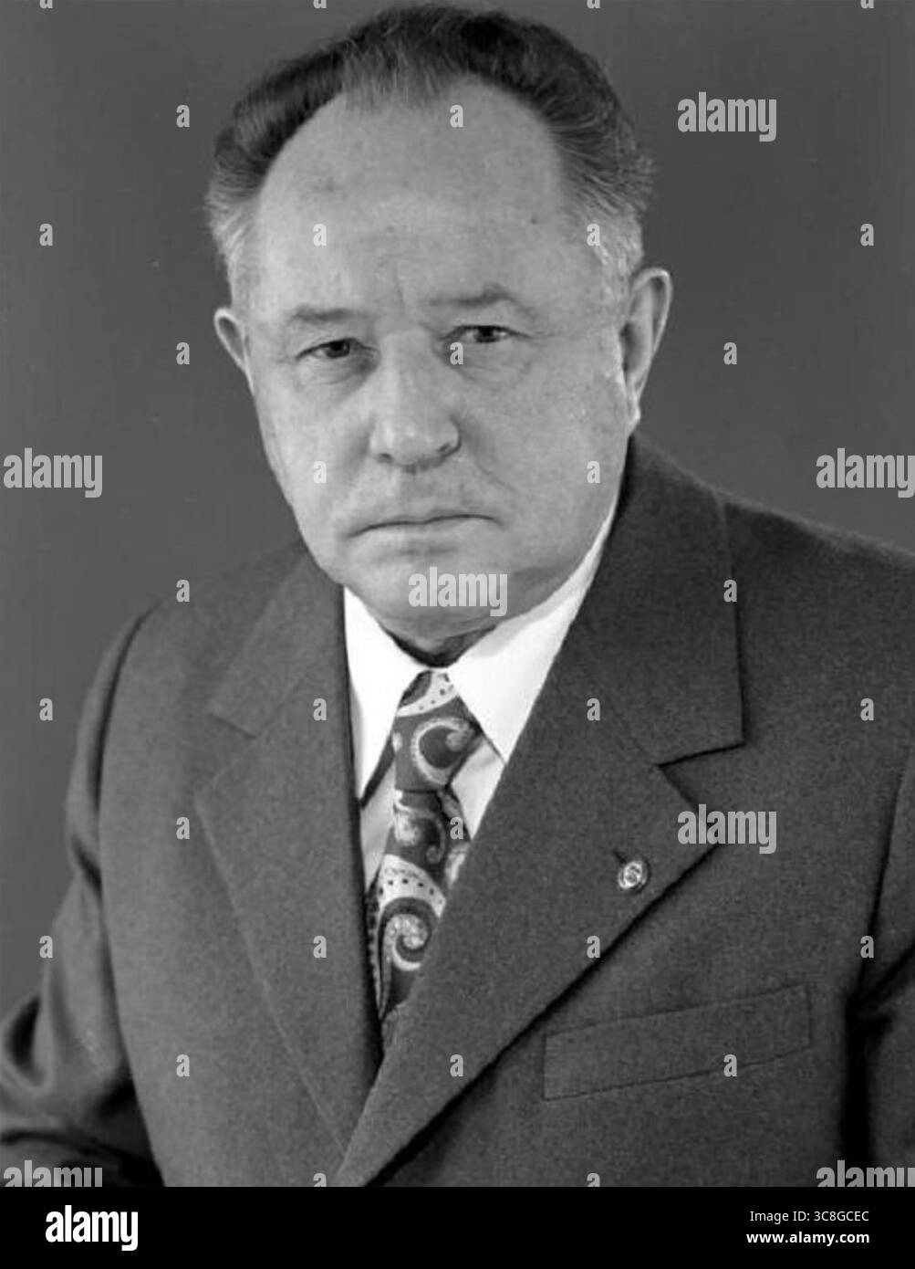 ERICH MIELKE (1907-2000) comme chef de la STASI est-allemande en 1976 Banque D'Images