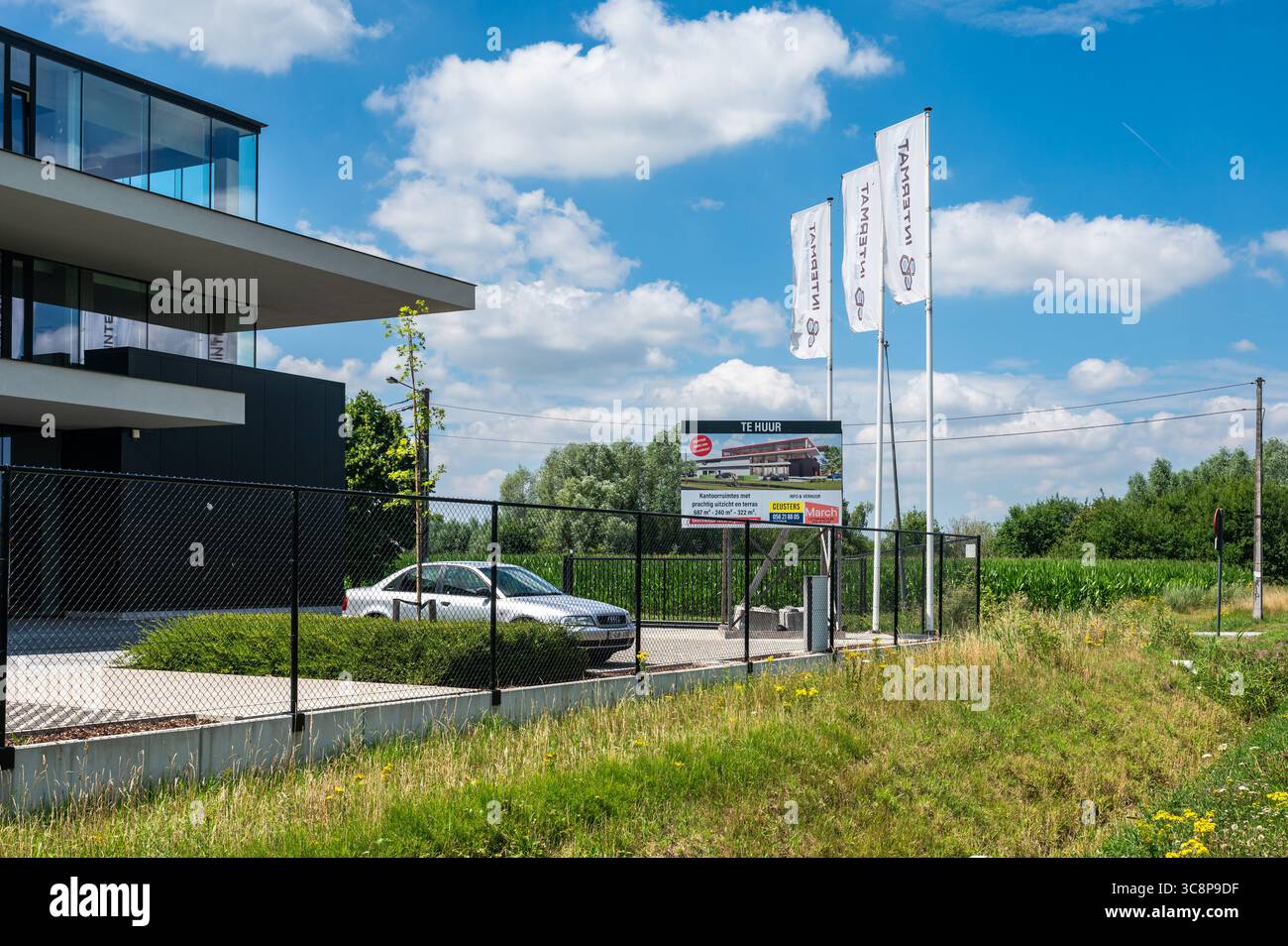 Fabricant de machines de construction Intermat à Ooigem Wielsbeke, Flandre occidentale, Belgique 11 juillet 2025 Banque D'Images