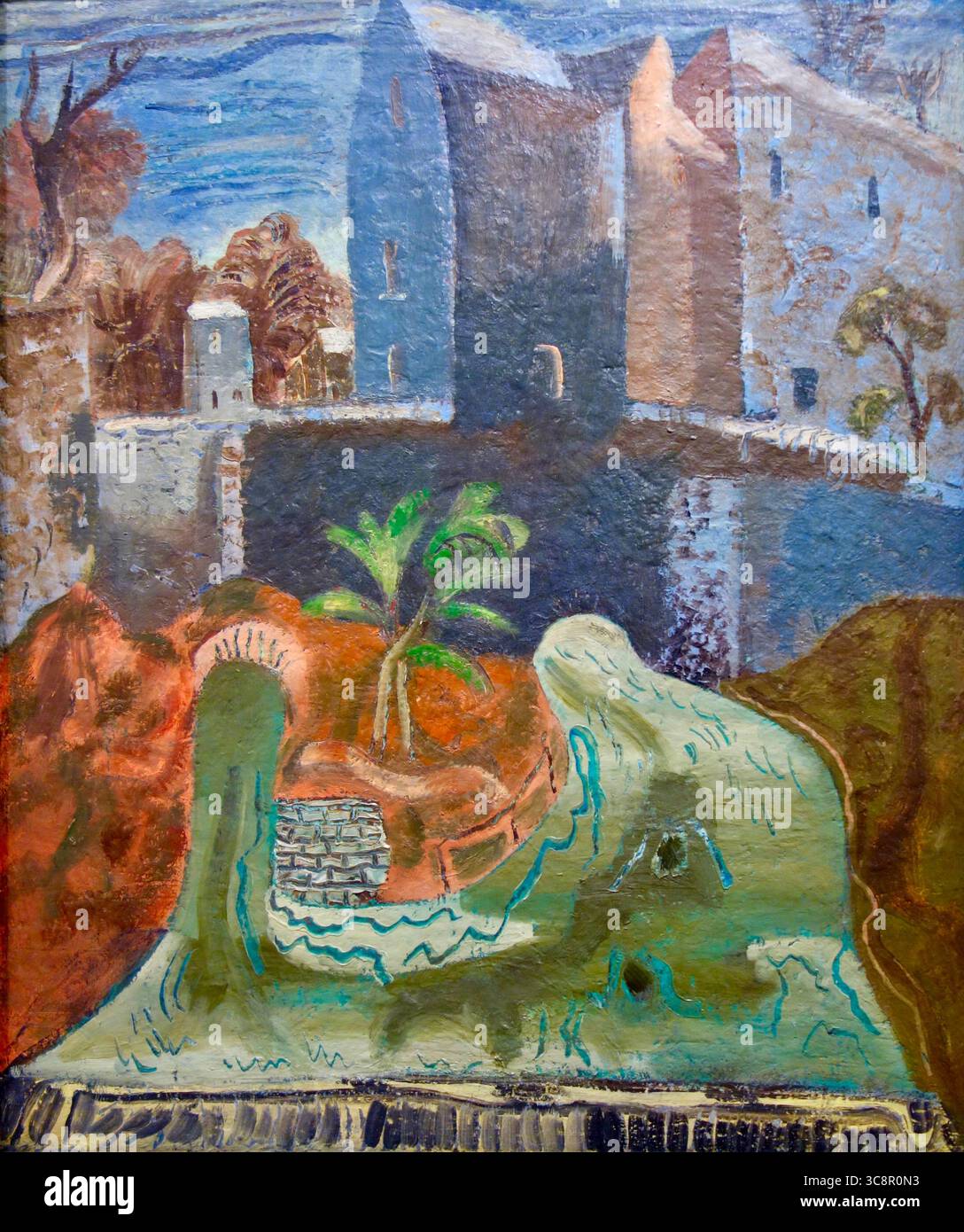 Frances Hodgkins - pastorale - c1929-1930 Banque D'Images