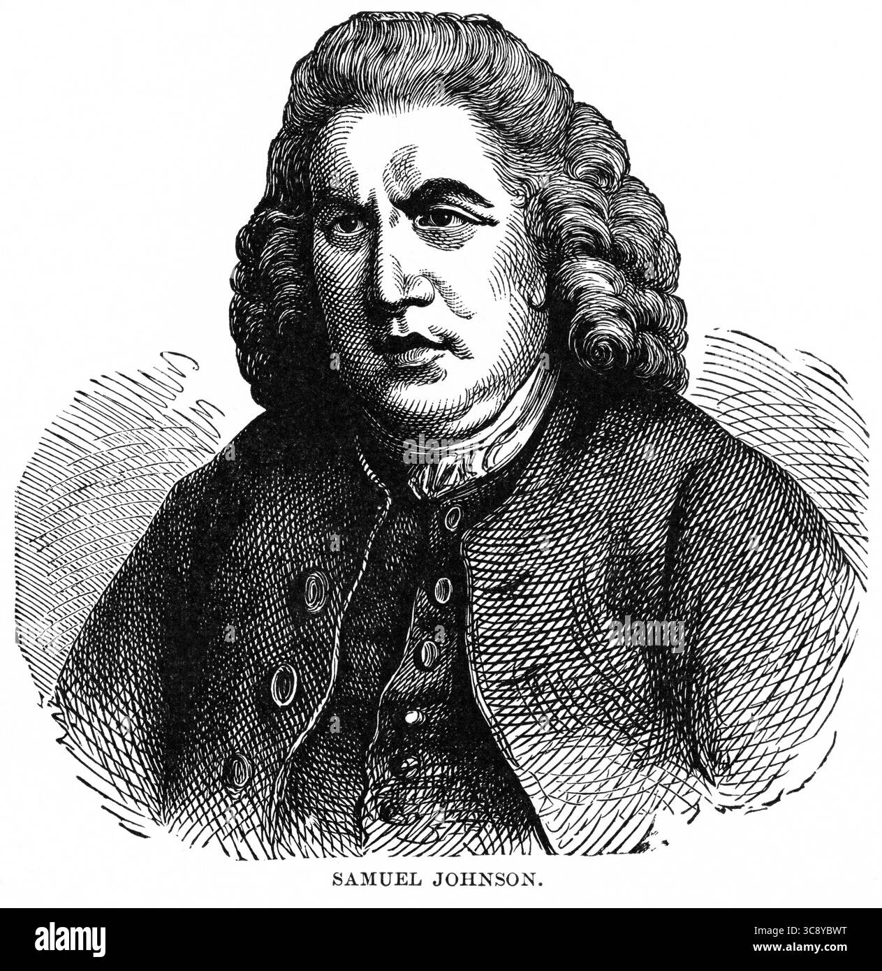 5 mai 2020 : Samuel Johnson, illustration, Ridpath's History of the World, volume III, par John Clark Ridpath, LL. D., Merrill & Baker Publishers, New York, 1897 (crédit image : © JT Vintage/Glasshouse via ZUMA Wire) Banque D'Images