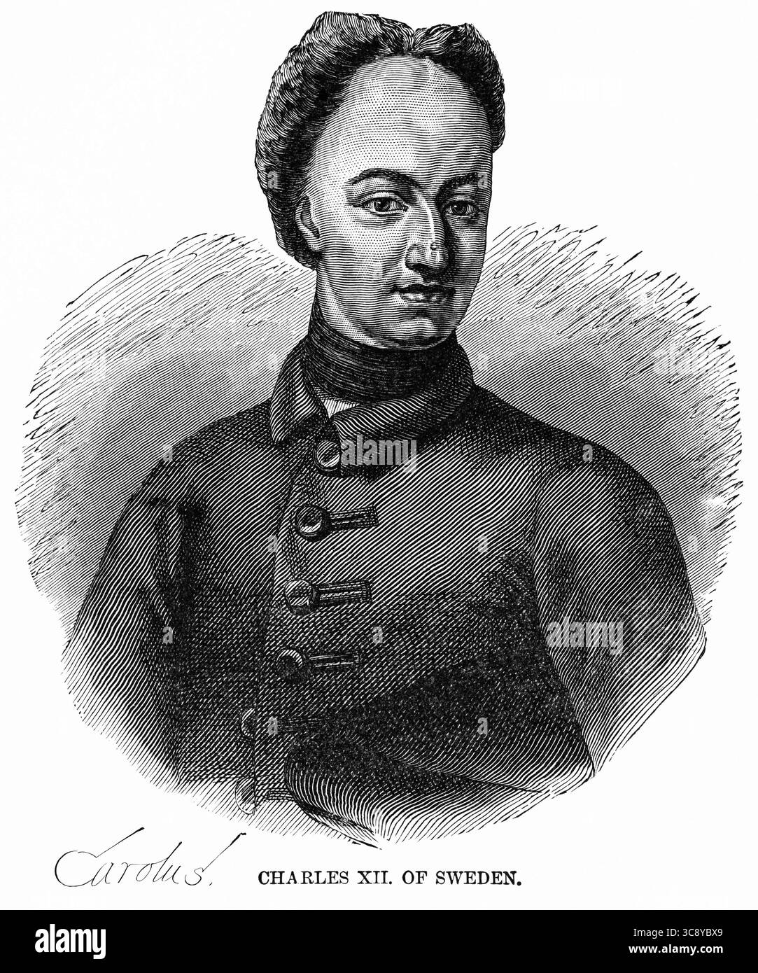 3 mai 2020 : Charles XII de Suède, illustration, Ridpath's History of the World, volume III, par John Clark Ridpath, LL. D., Merrill & Baker Publishers, New York, 1897 (crédit image : © JT Vintage/Glasshouse via ZUMA Wire) Banque D'Images