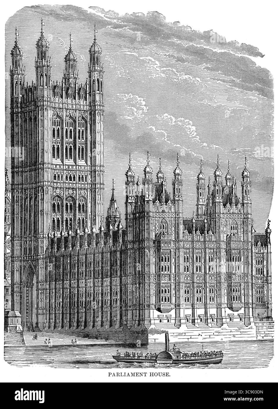 1er mai 2020 : Parlement, illustration, Ridpath's History of the World, volume III, par John Clark Ridpath, LL. D., Merrill & Baker Publishers, New York, 1897 (crédit image : © JT Vintage/Glasshouse via ZUMA Wire) Banque D'Images