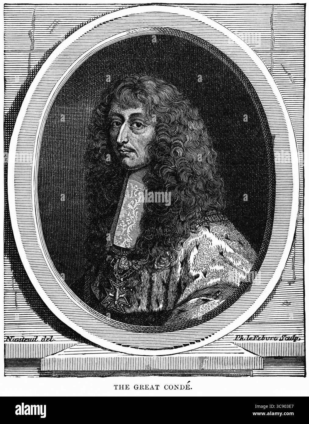 2 mai 2020 : The Great Condé, illustration, Ridpath's History of the World, volume III, par John Clark Ridpath, LL. D., Merrill & Baker Publishers, New York, 1897 (crédit image : © JT Vintage/Glasshouse via ZUMA Wire) Banque D'Images