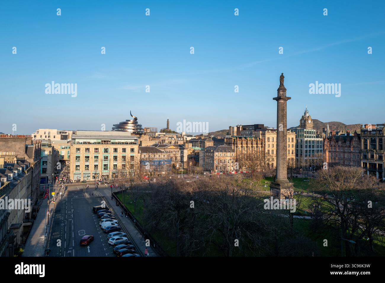 Édimbourg Écosse UK Castle St Andrew Square W Édimbourg - St James Quarter Banque D'Images