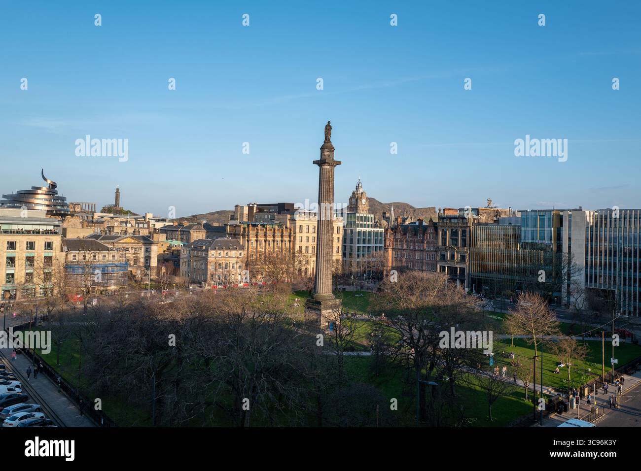 Édimbourg Écosse UK Castle St Andrew Square W Édimbourg - St James Quarter Banque D'Images