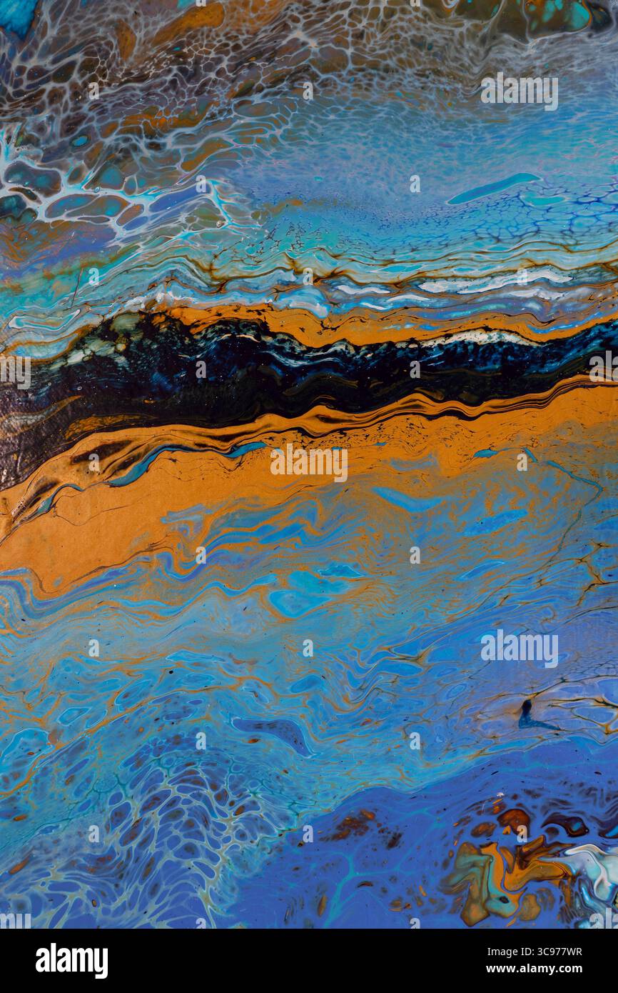 Tidal Sands entre deux mondes Banque D'Images