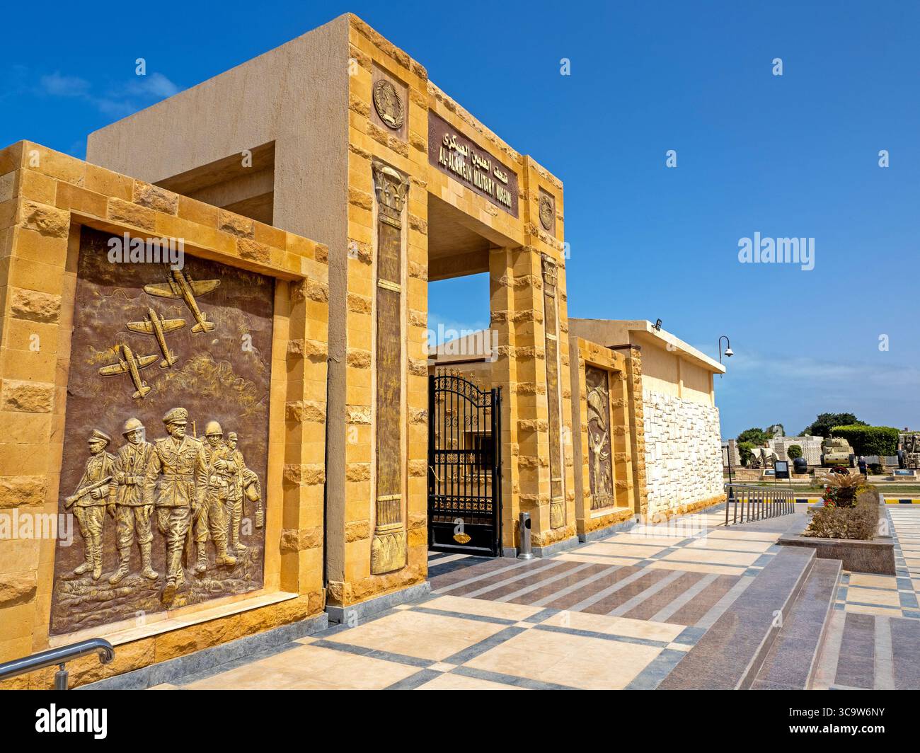 Musée militaire El Alamein Banque D'Images