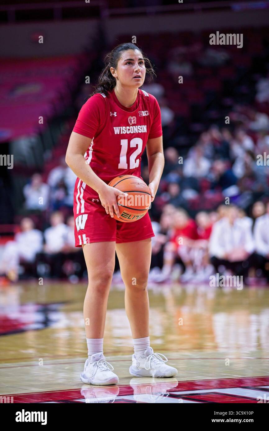 20 novembre 2022, normal, Illinois, USA : AVERY LABARBERA. Les Badgers du Wisconsin visitent les Redbirds de l'État de l'Illinois pour un match de basket-ball womenÃs NCAA non-conférence. Illinois State a la tête au buzzer 62-57 (crédit image : © Alan look/ZUMA Press Wire) Banque D'Images