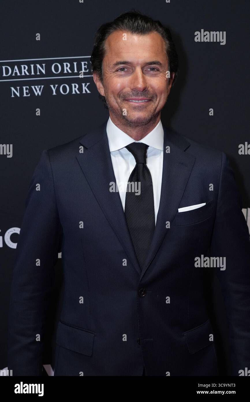25 avril 2023, New York, NY, États-Unis : WILLIAM ABADIE assiste au gala du 40e anniversaire de la récolte de la ville : House of Harvest, .Cipriani 42nd Street.New York City..25 avril 2023.photo par (crédit image : © Sonia Moskowitz Gordon/ZUMA Press Wire) Banque D'Images