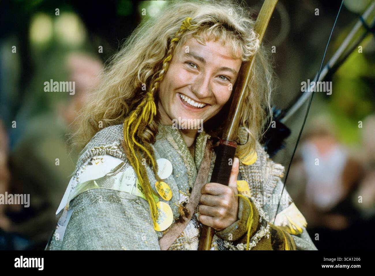 L'actrice anglaise Kate Lonergan comme Maid Marian Banque D'Images