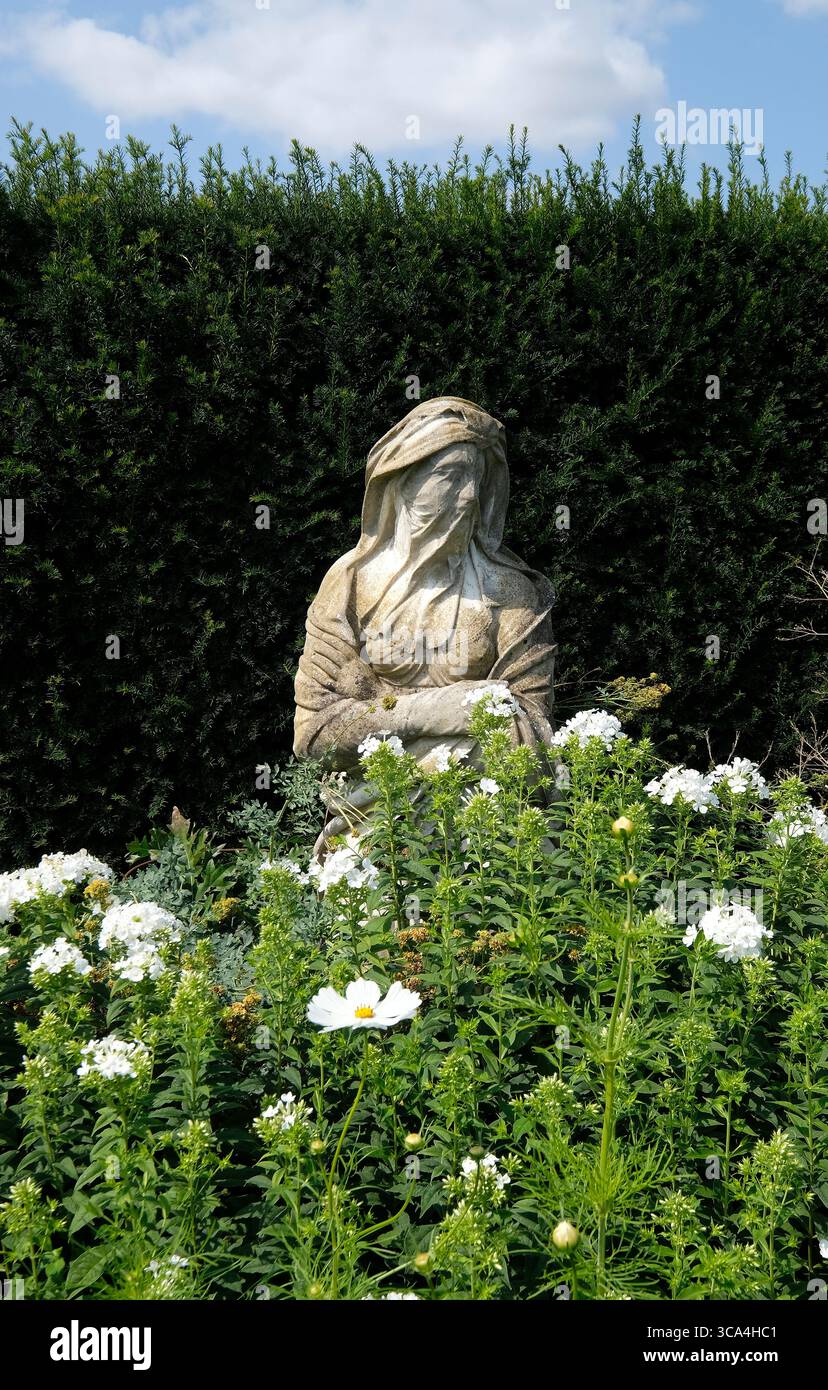 Houghton hall jardin clos, Norfolk, Angleterre Banque D'Images