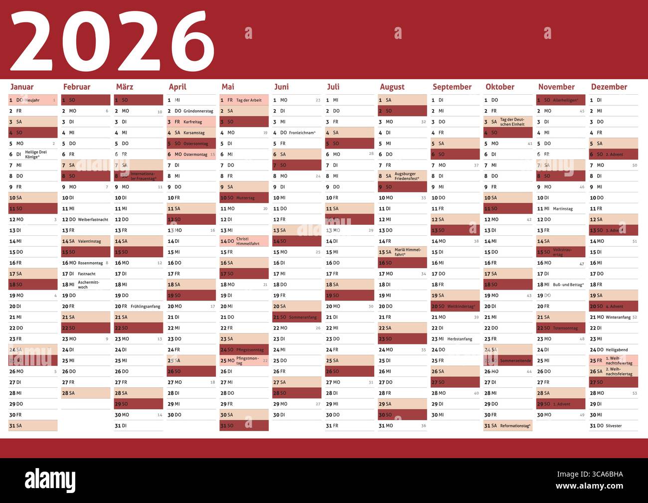 2021 calendrier Allemagne planificateur poche année d'affaires vecteur Illustration de Vecteur
