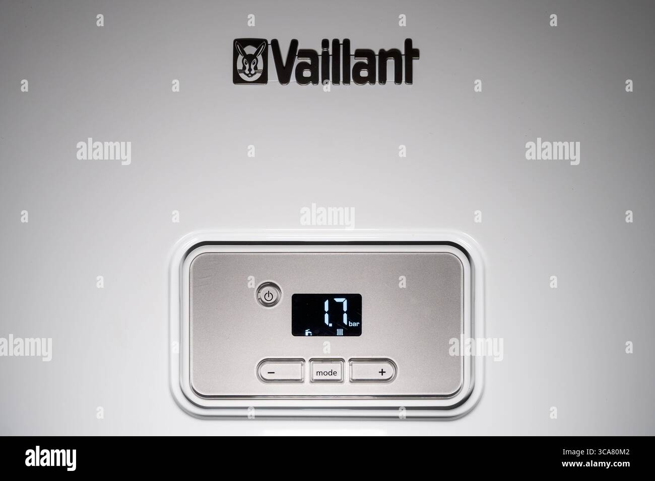 Chaudière à gaz EcoFIT pro de Vaillant Banque D'Images