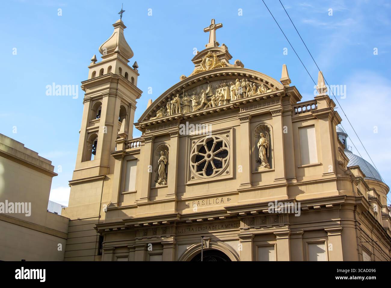 Basilica de Nuestra Señora de la Merced, église notre-Dame de la Miséricorde à Buenos Aires, Argentine Banque D'Images