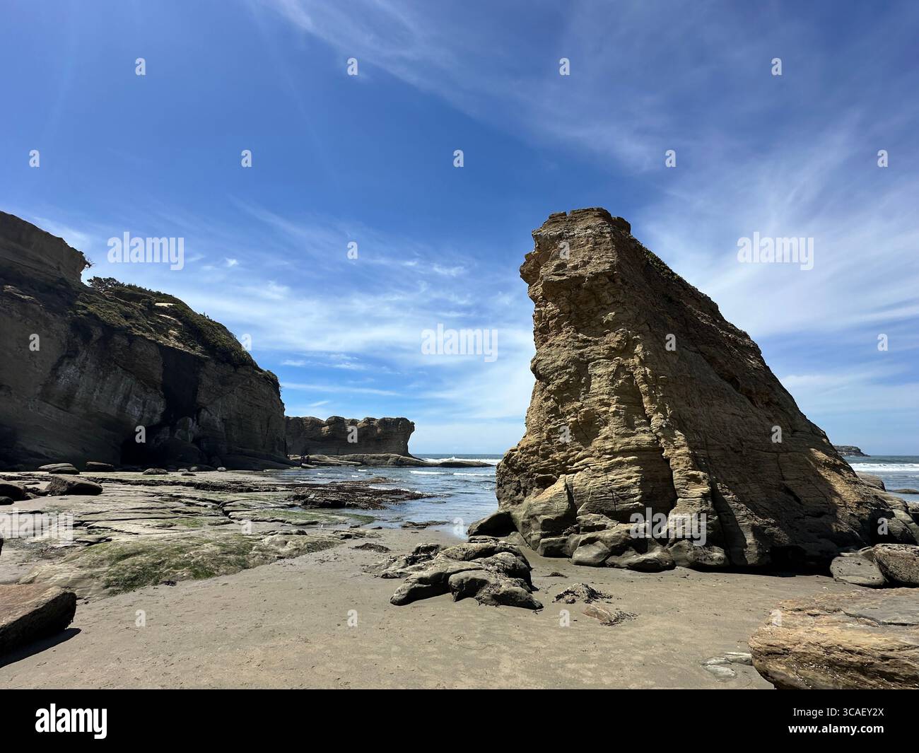 Otter Crest Beach à Depoe Bay, Oregon. Banque D'Images