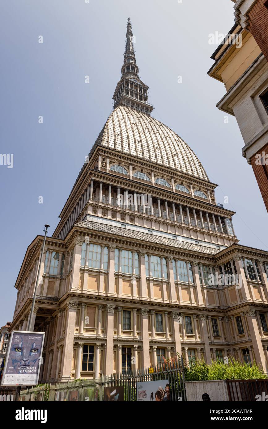 Mole Antonelliana, Turin, Piémont, Italie Banque D'Images