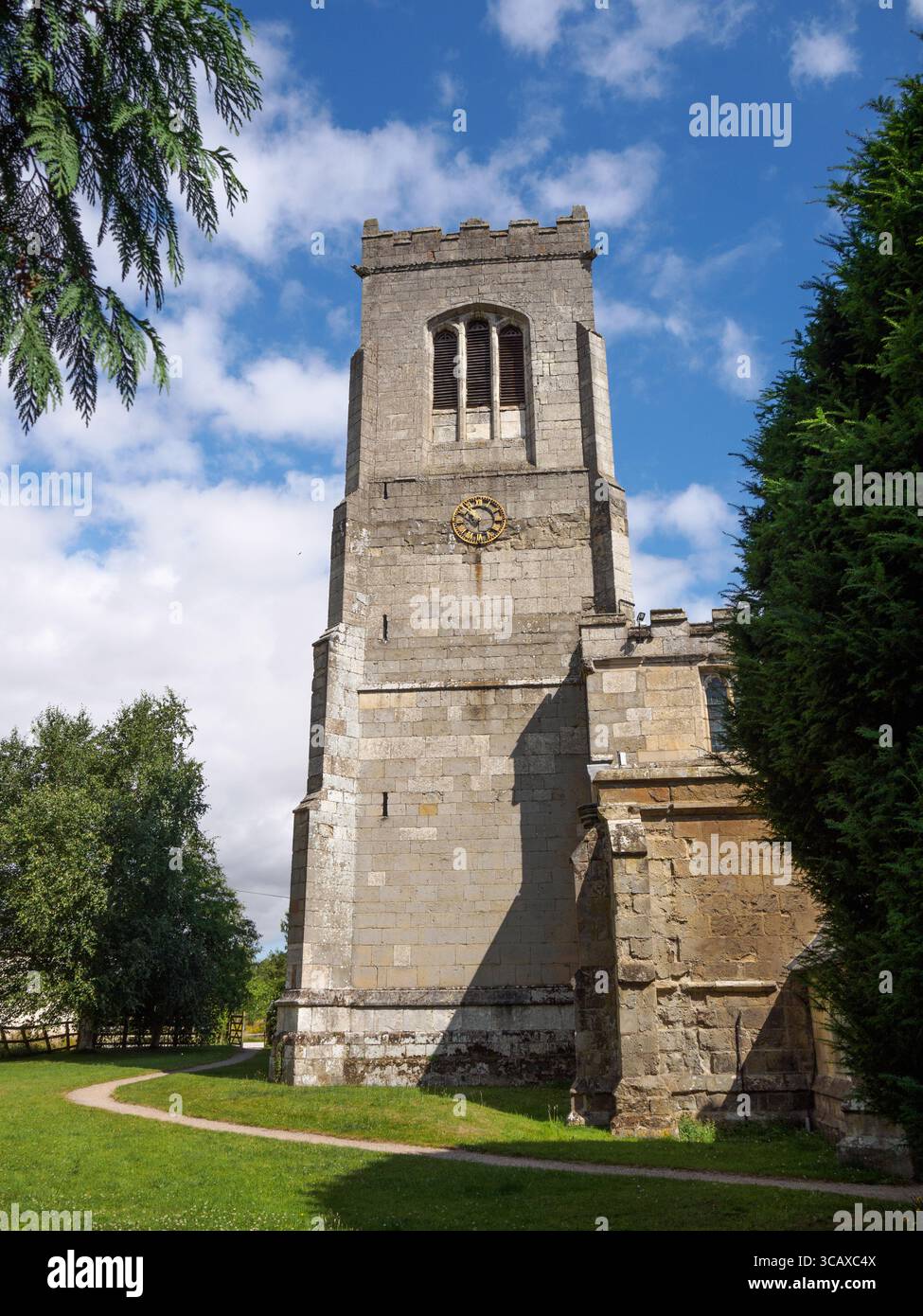 Église St Martin Burton Agnes, extérieur Banque D'Images Église St Martin Burton Agnes, extérieur Banque D'Images