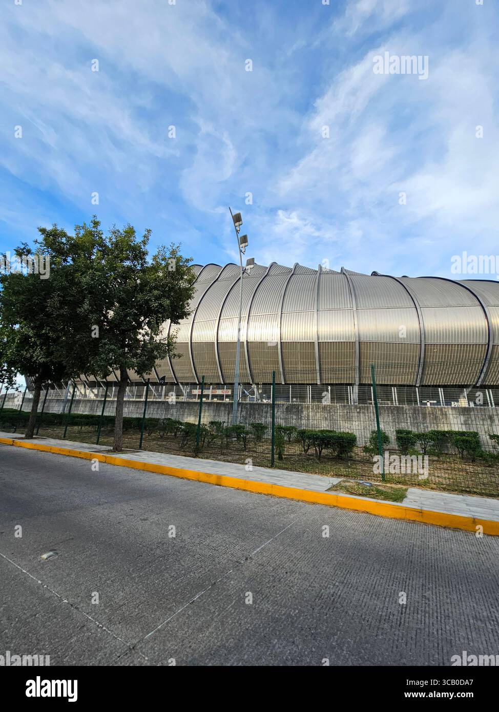 Monterrey, Nuevo Leon, Mexique - 29 juillet 2025 : BBVA Soccer Stadium dans la municipalité de Guadalupe, Nuevo Leon, Mexique, dans la zone métropolitaine Banque D'Images