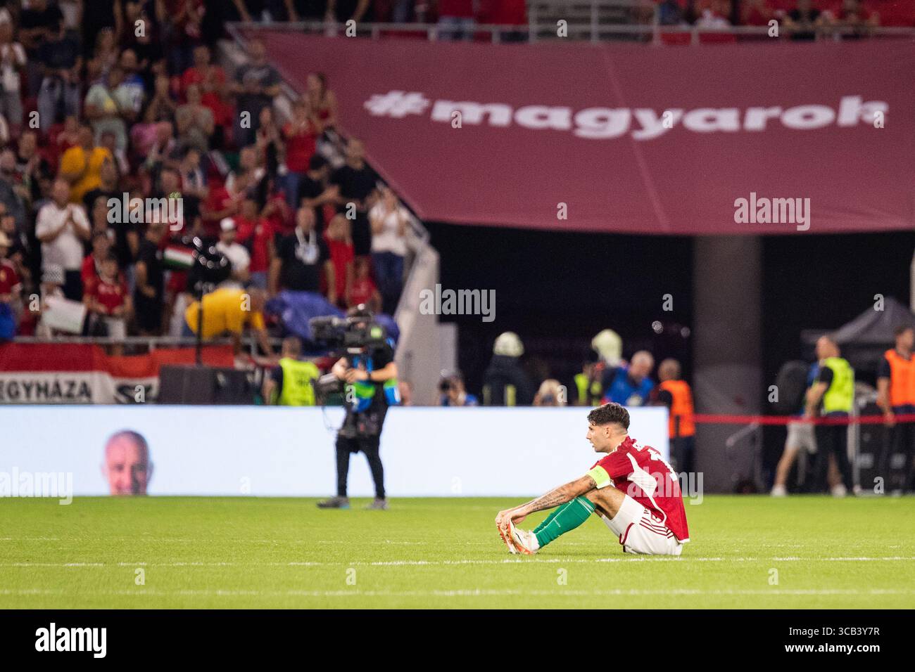 10 septembre 2023, Budapest, null, Hongrie : Budapest, Hongrie. 10 septembre 2023. Dominik Szoboszlai (10 ans) de Hongrie vu lors de l'amical de football entre la Hongrie et la République tchèque à la Puskas Arena de Budapest. (Crédit image : © Gonzales photo/Gonzales photo via ZUMA Press) Banque D'Images