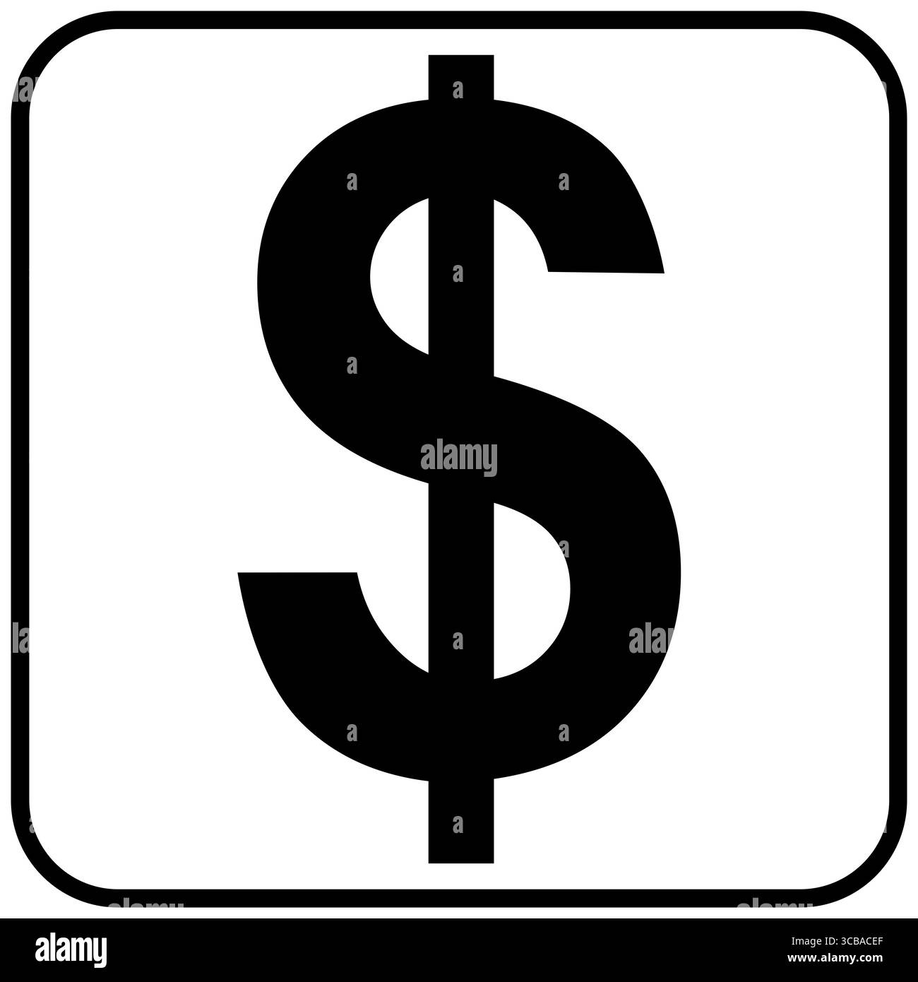 Icône de l’ATM Banque D'Images