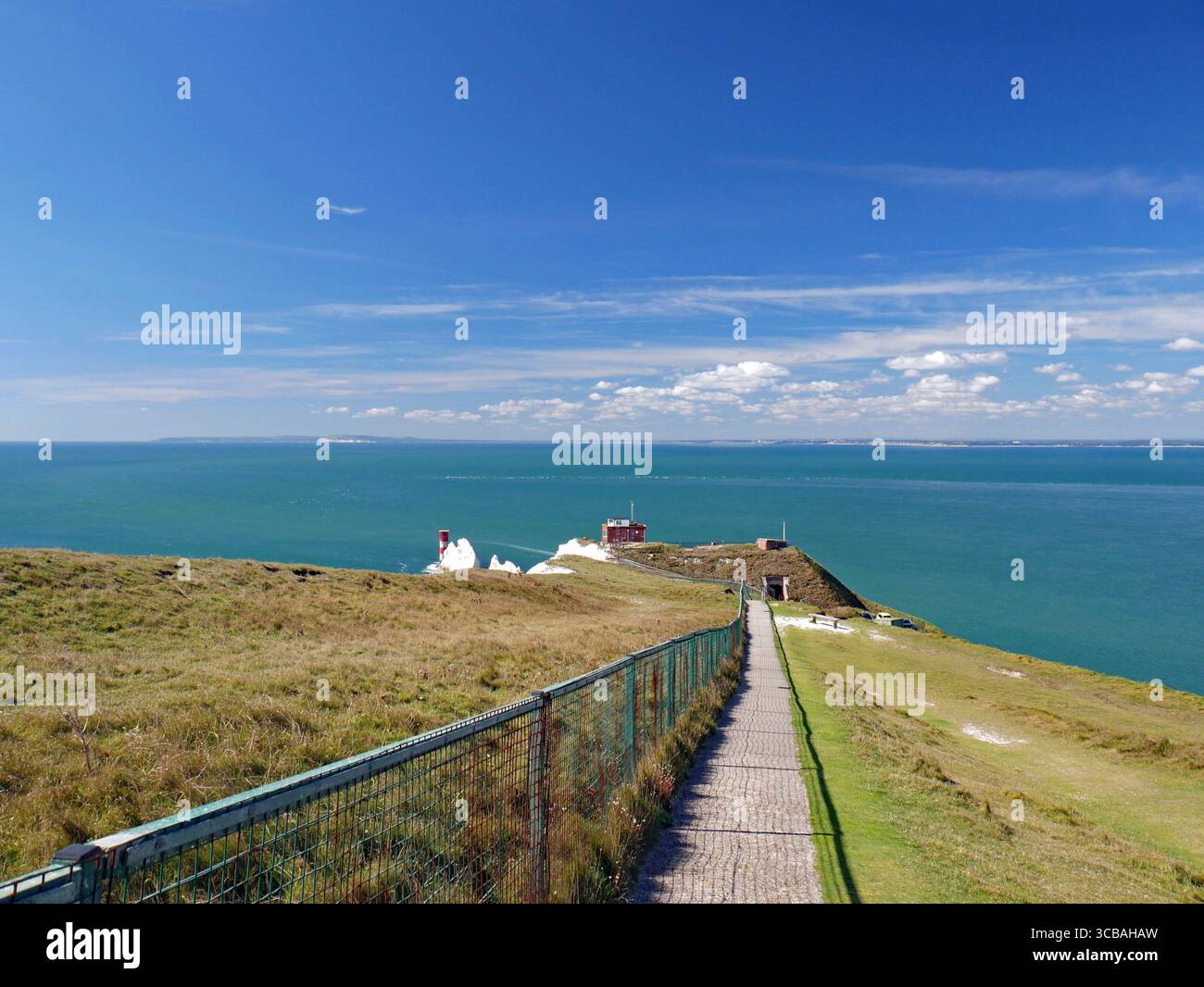 Les aiguilles de l'île de Wight Banque D'Images
