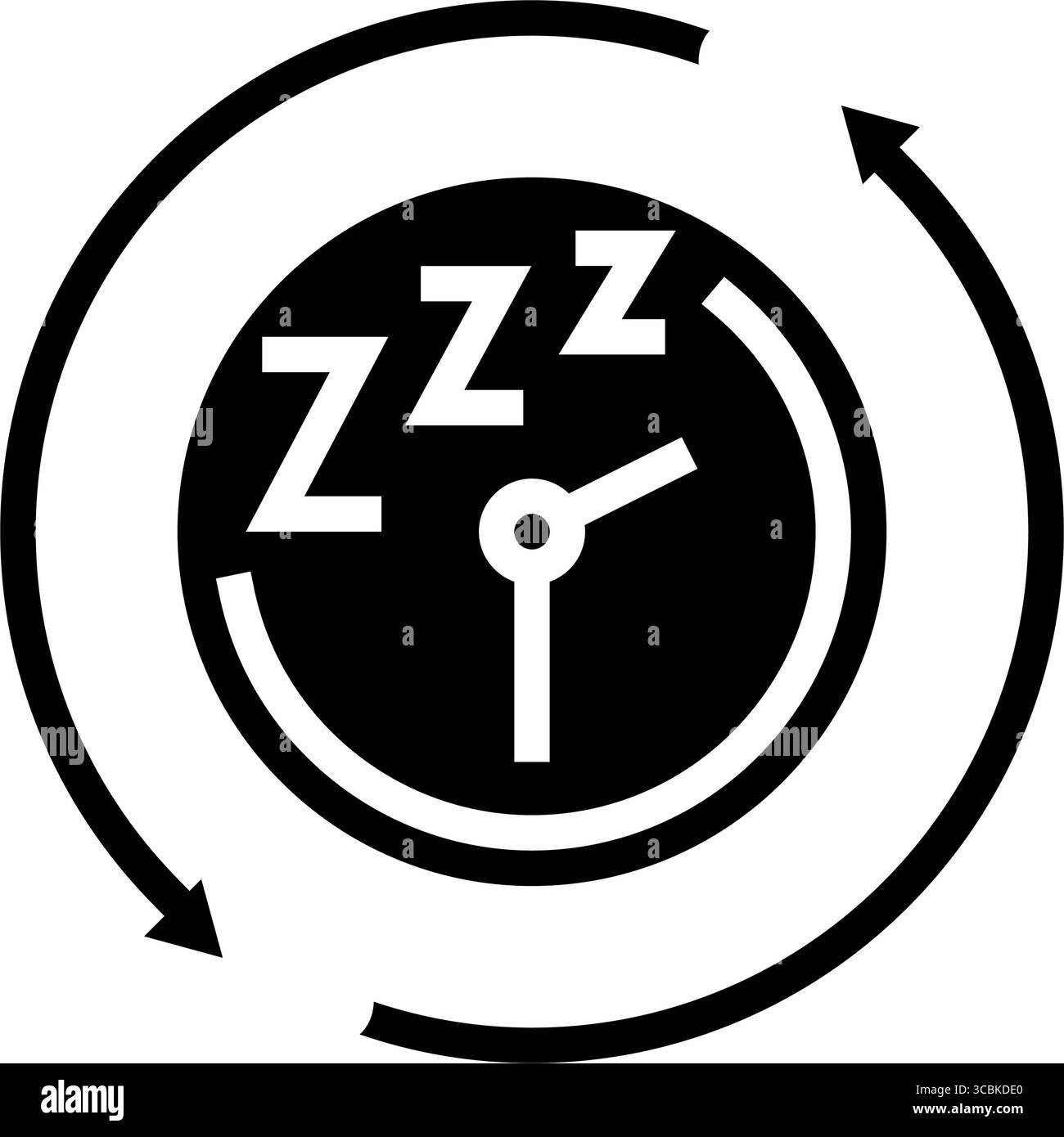 le sommeil change l'adolescence illustration vectorielle d'icône de glyphe de puberté Illustration de Vecteur