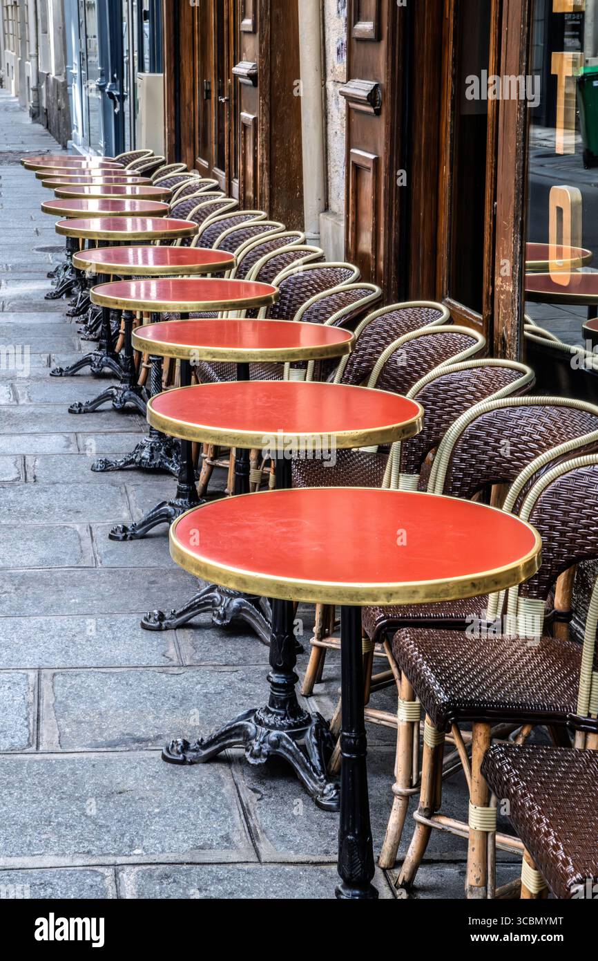 Bistro, Paris, France Banque D'Images