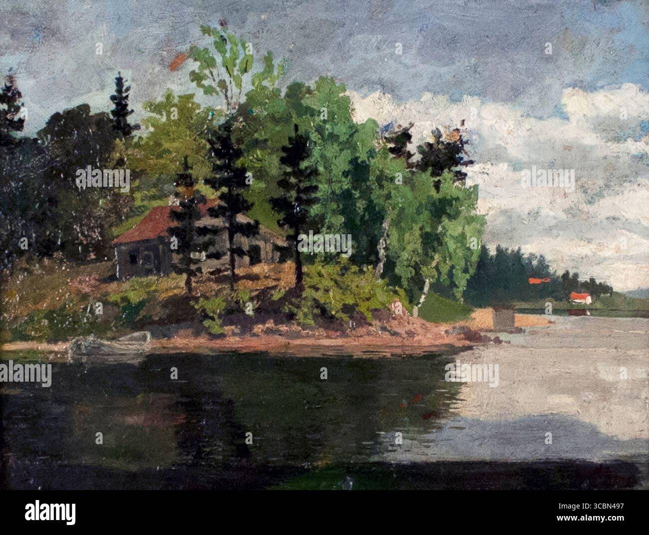 De Sandviken. Edvard Munch. 1882. Banque D'Images