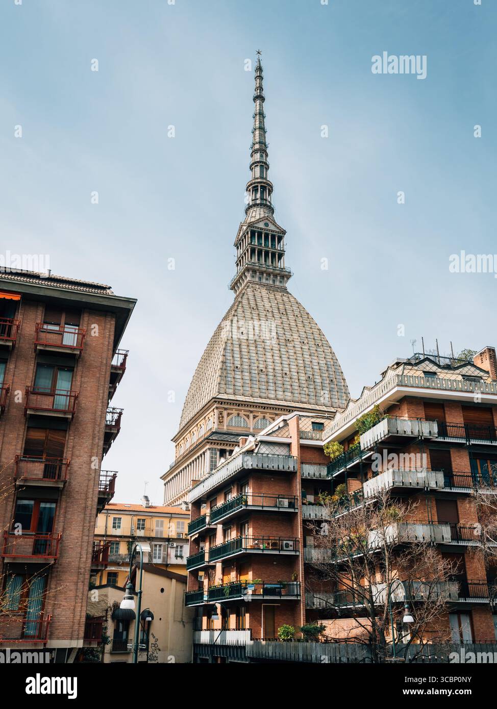 Mole Antonelliana à Turin, Piémont, Italie Banque D'Images