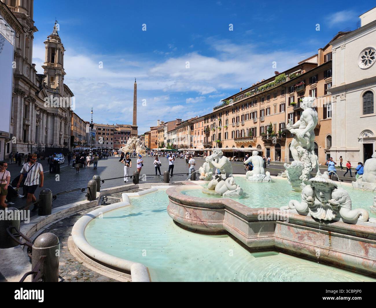 Piazza Navona à rome Banque D'Images