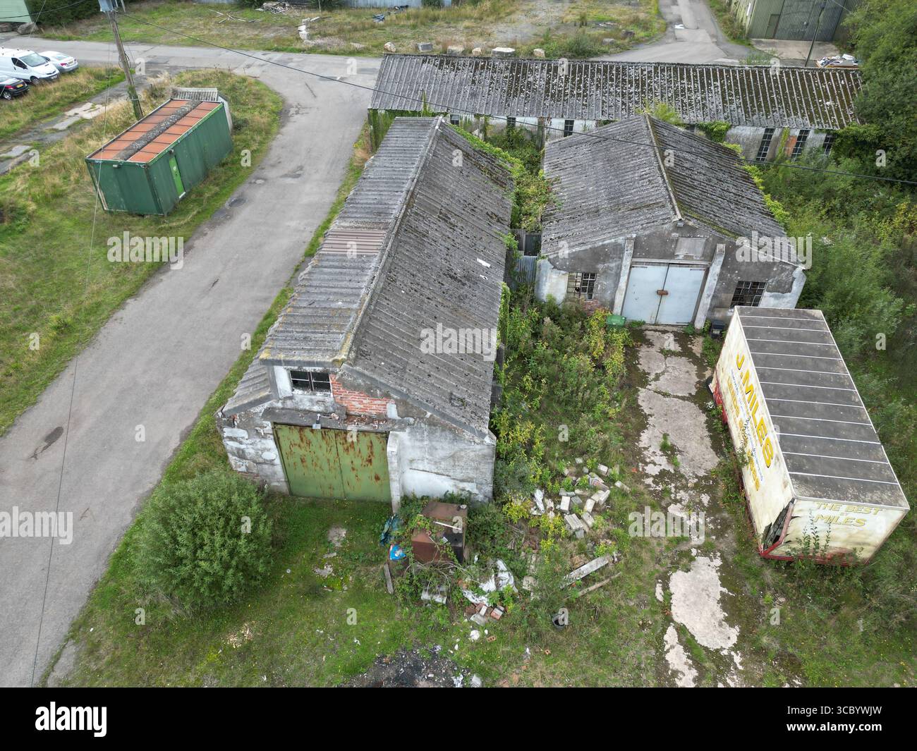 Site technique RAF Tholthorpe. Aérodrome de la Royal Air Force exploité par le RCAF & RAF Bomber Command pendant la seconde Guerre mondiale. Banque D'Images