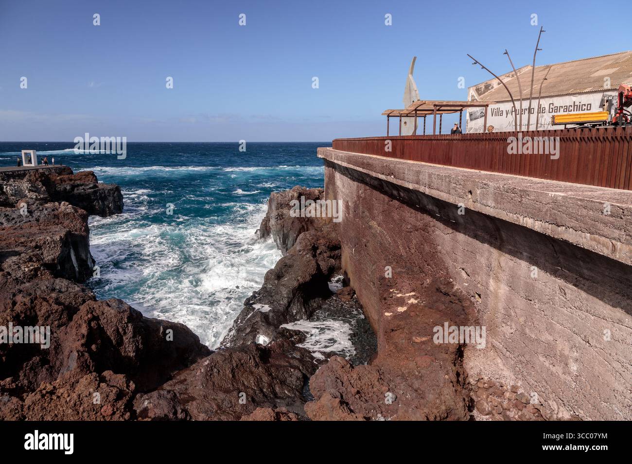 Garachico sur la côte nord de Tenerife, îles Canaries Banque D'Images