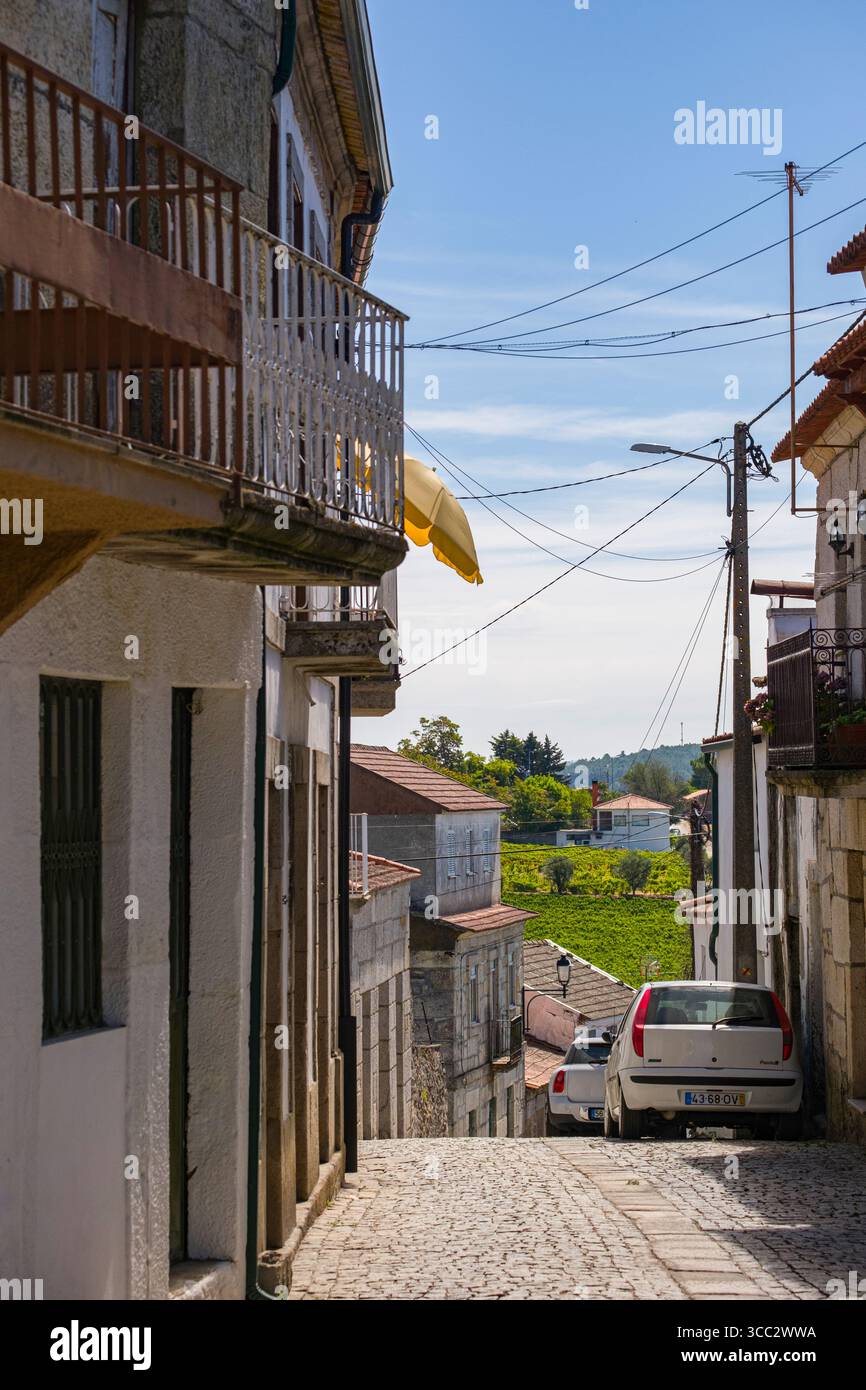 Village portugais de Favaios, Alijó, district de Vila Real, région Nord, Portugal Banque D'Images