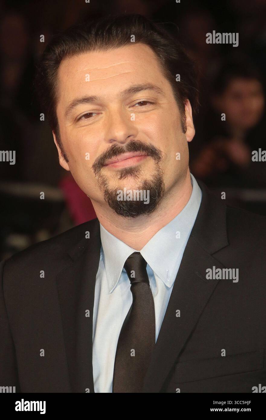 17 octobre 2015 - James Vanderbilt assiste à la projection de 'Truth' au BFI London film Festival à Odeon, Leicester Square à Londres, Royaume-Uni. Banque D'Images