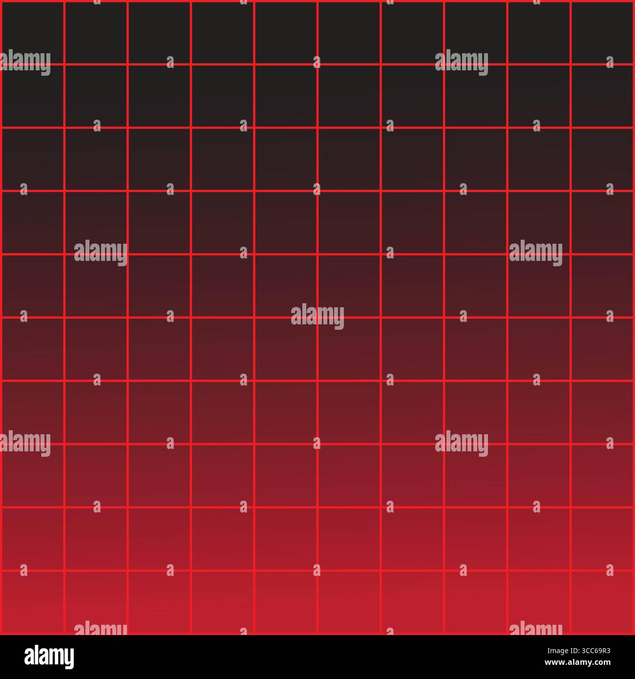 Grille de dégradé rouge à noir – fond de matrice intense Illustration de Vecteur