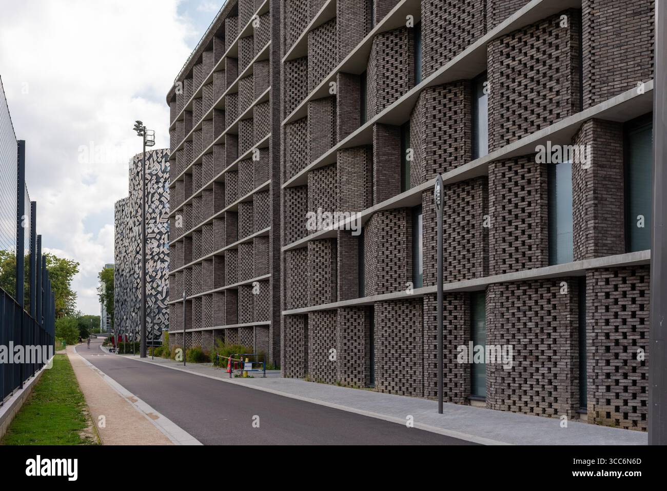 Maison de la Chine à Cité universitaire dans le 14ème arrondissement de Paris. Il accueille des étudiants et chercheurs chinois à Paris Banque D'Images