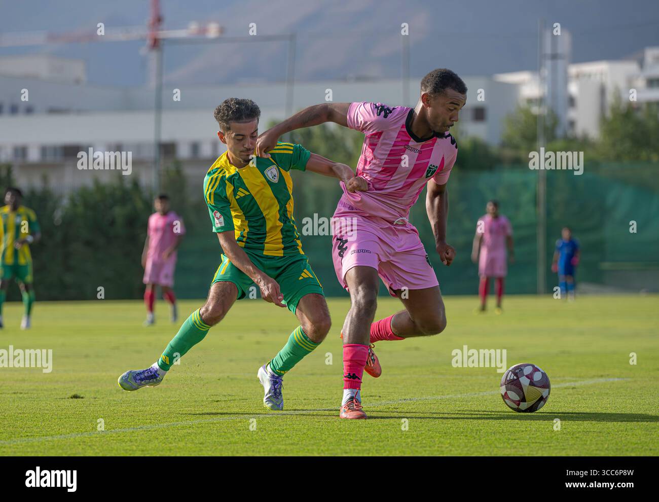 Al-Wakrah vs Europa FC- pré-saison amical Banque D'Images