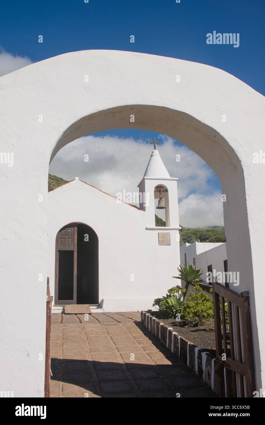 El Hierro, îles Canaries, 21 novembre 2015 : ancien sanctuaire de Nuestra Señora de los Reyes Banque D'Images
