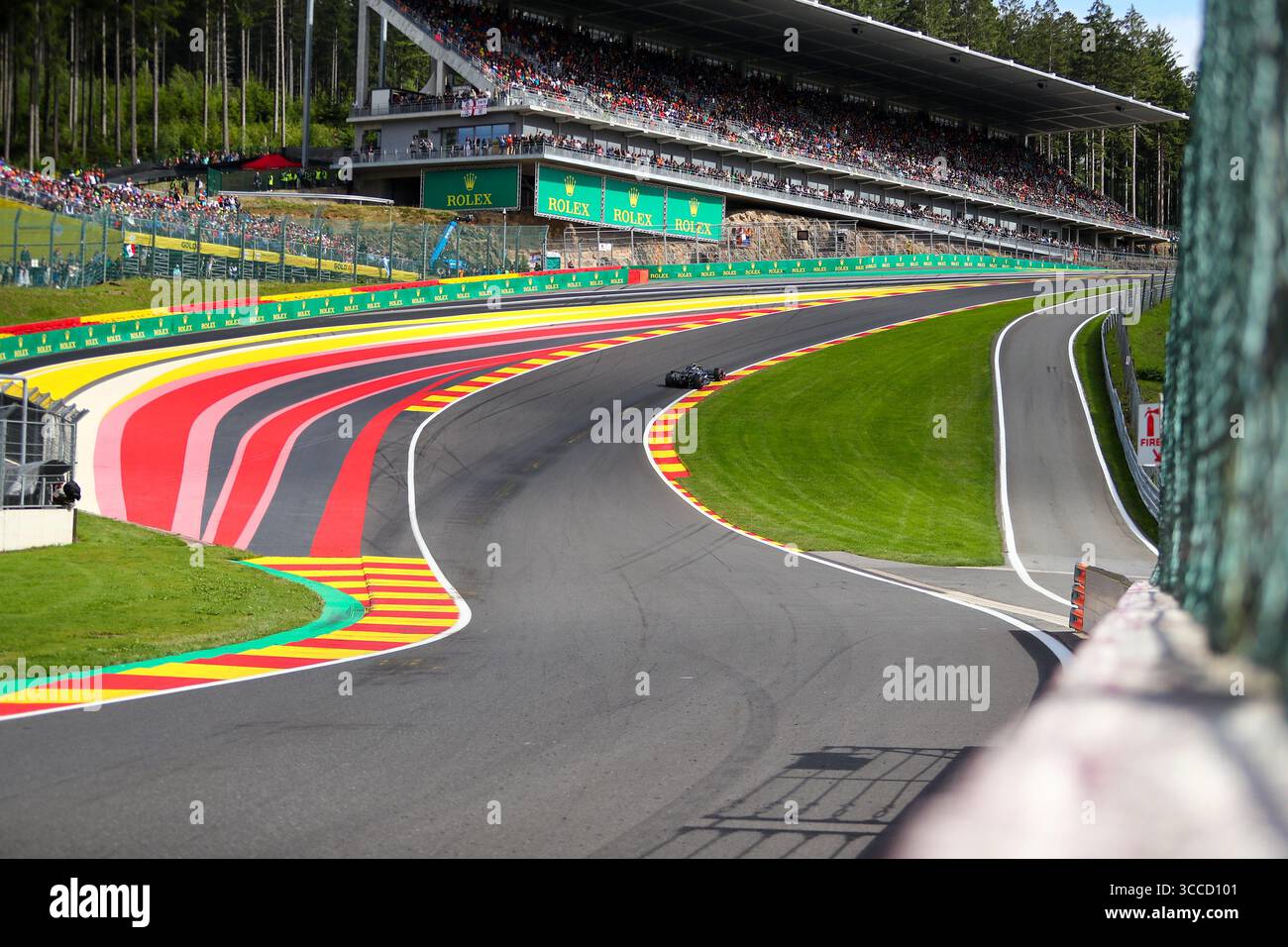 21 juillet 2023, Spa Francorchamps, Rieti, Belgique : Lewis Hamilton (GBR) Mercedes W14 E performance..pendant la course du dimanche 30 juillet FORMULE 1 MSC CROISIÈRES GRAND PRIX DE BELGIQUE 2023 - juillet 28 au 30 juillet 2023 Spa Francorshamps, Belgique (crédit image : © Alessio de Marco/ZUMA Press Wire) Banque D'Images