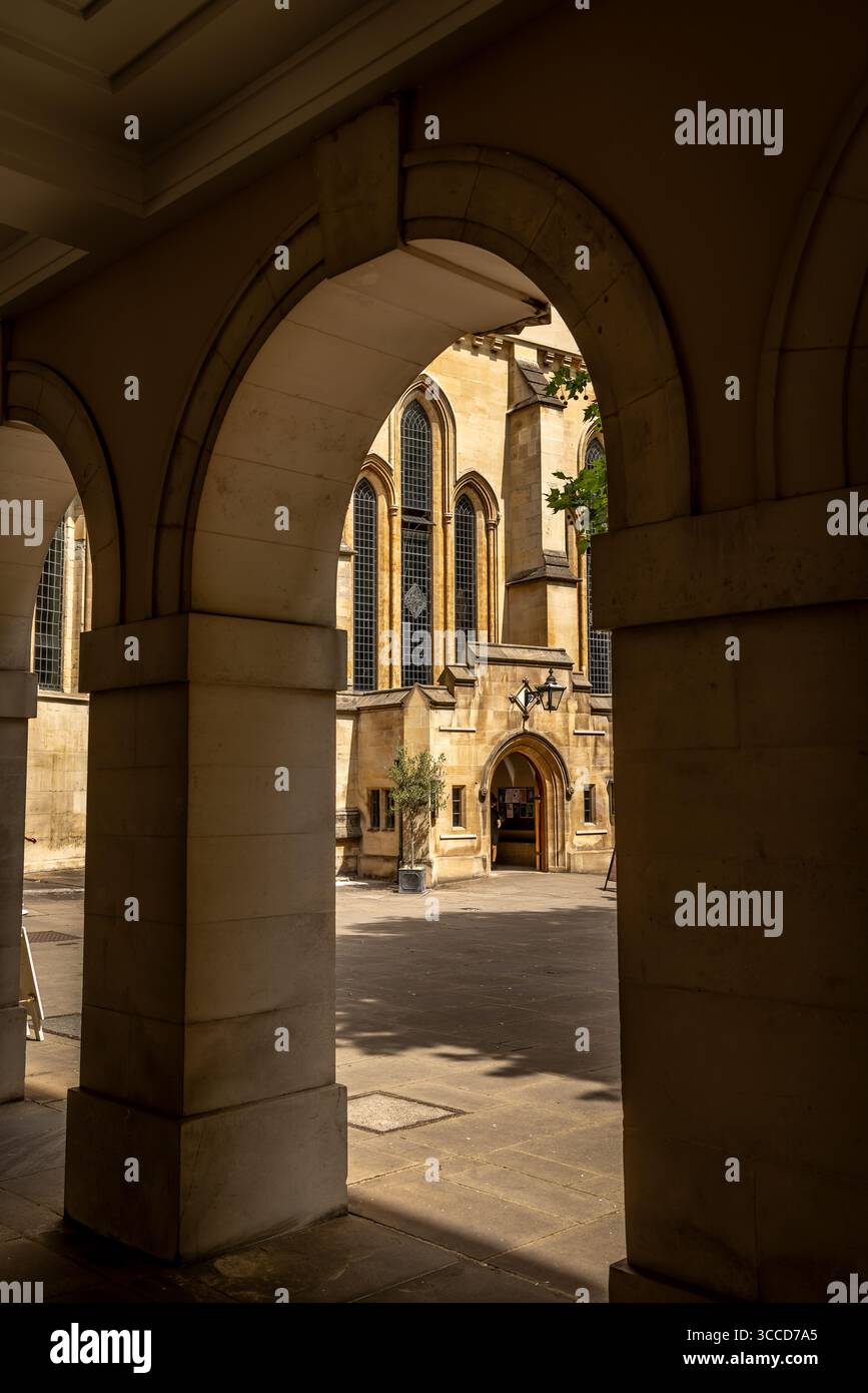 Temple Church, Temple, Londres, Angleterre, Royaume-Uni Banque D'Images