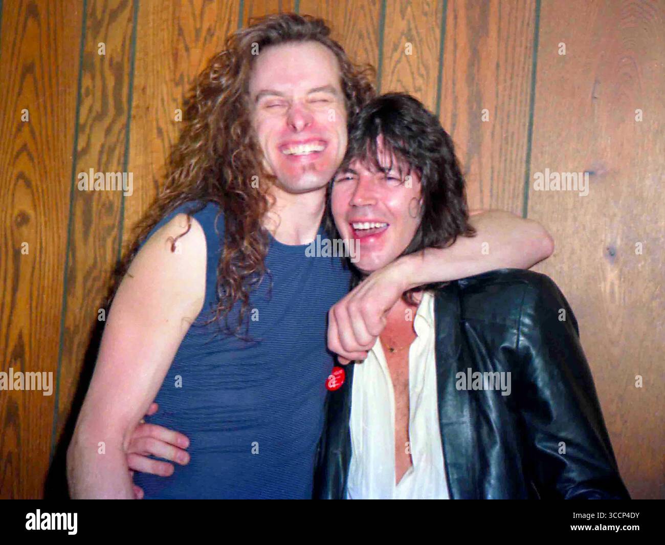 Fern Park, Floride, États-Unis : TED NUGENT & PAT TRAVERS-Orlando Jai Alai Fronton-14 avril 1984 (crédit image : © Christopher Helton via ZUMA Press Wire) Banque D'Images