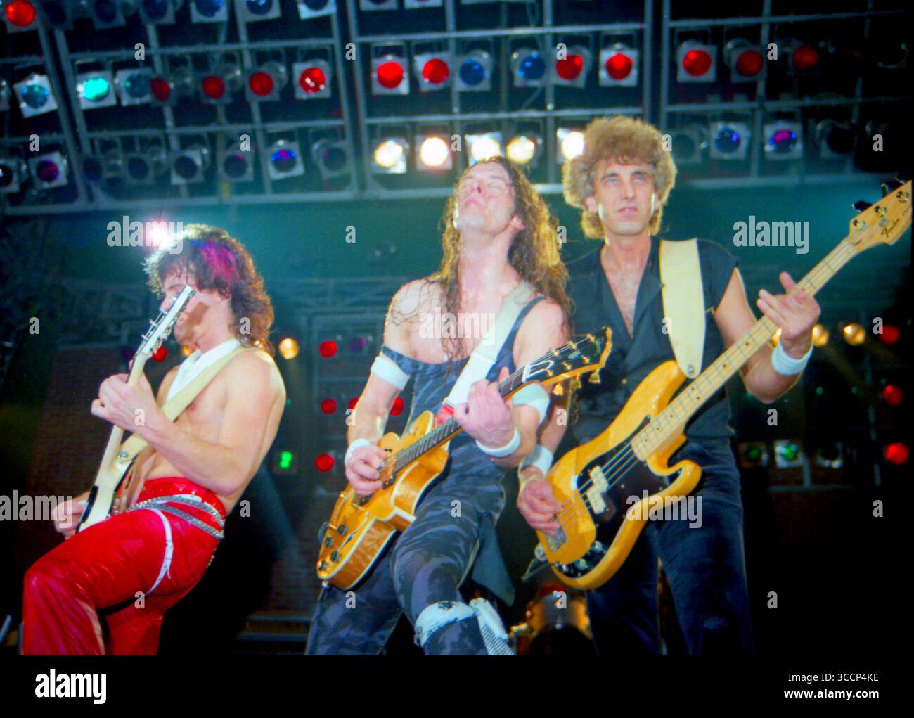 Fern Park, Floride, États-Unis : TED NUGENT -DAVID KISWINEY-Orlando Jai Alai Fronton-14 avril 1984 (crédit image : © Christopher Helton via ZUMA Press Wire) Banque D'Images