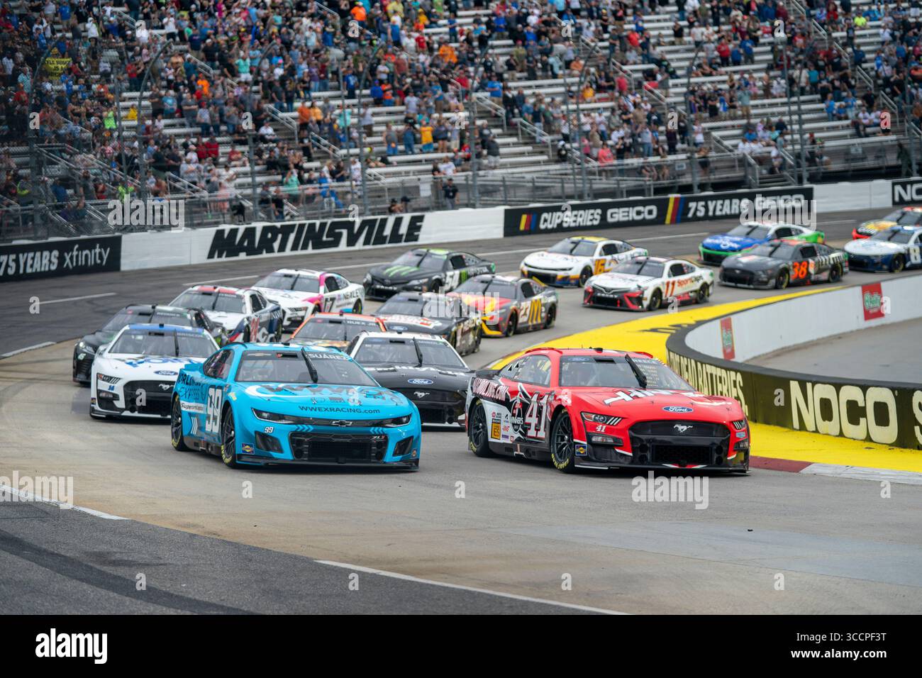 Ryan Preece court pour le Call811.com Before You Dig 250 à Martinsville, va, États-Unis. (Crédit image : © Logan Arce action Sports Photogr/CSM via ZUMA Press Wire) Banque D'Images
