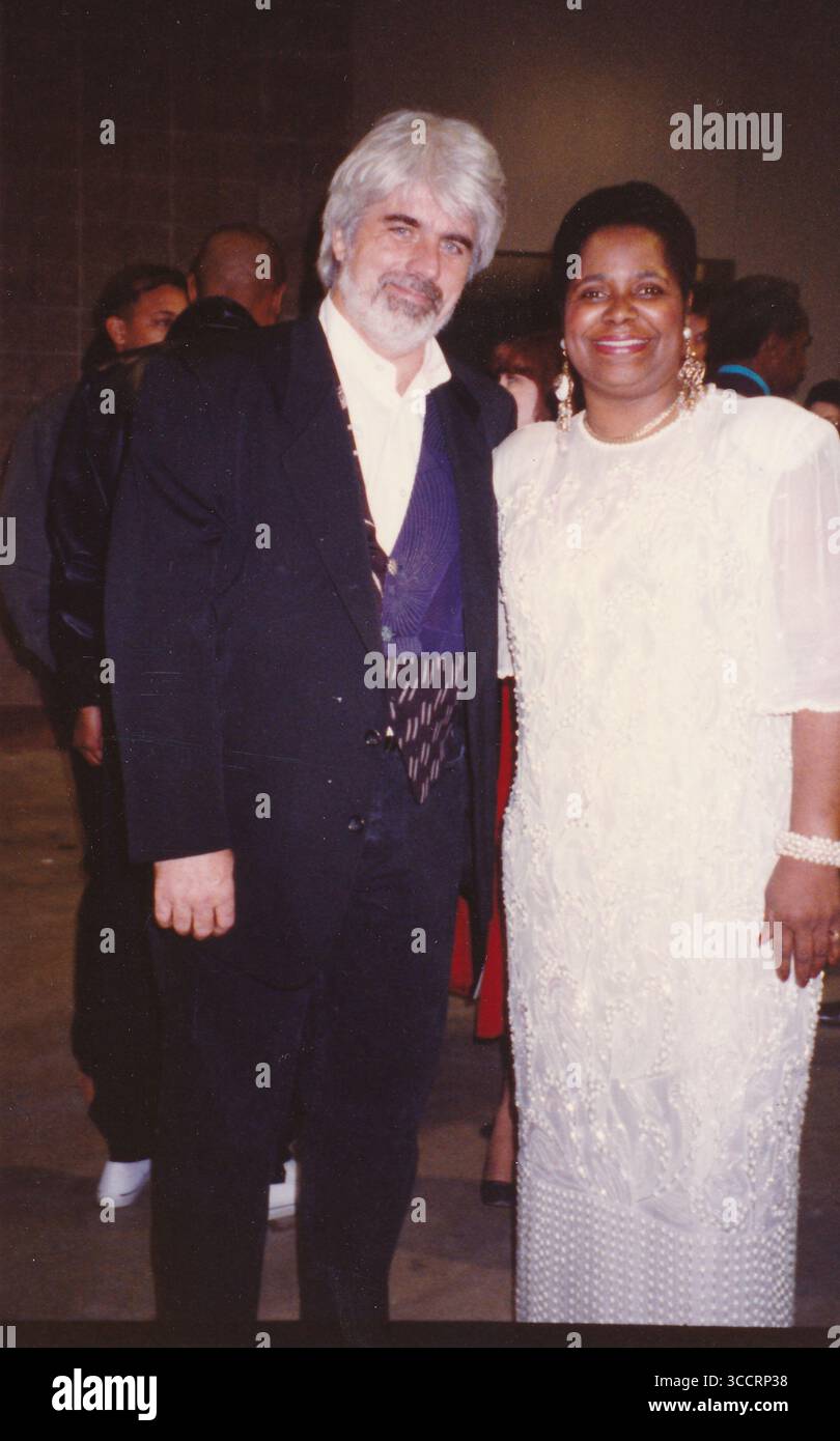 22 juillet 2023, Memphis, Tennessee, USA : MICHAEL MCDONALD des FRÈRES DOOBIE avec CARLA THOMAS à Memphis, Tennessee, début 1990Ãs. (Crédit image : © Karen Focht/ZUMA Press Wire) Banque D'Images
