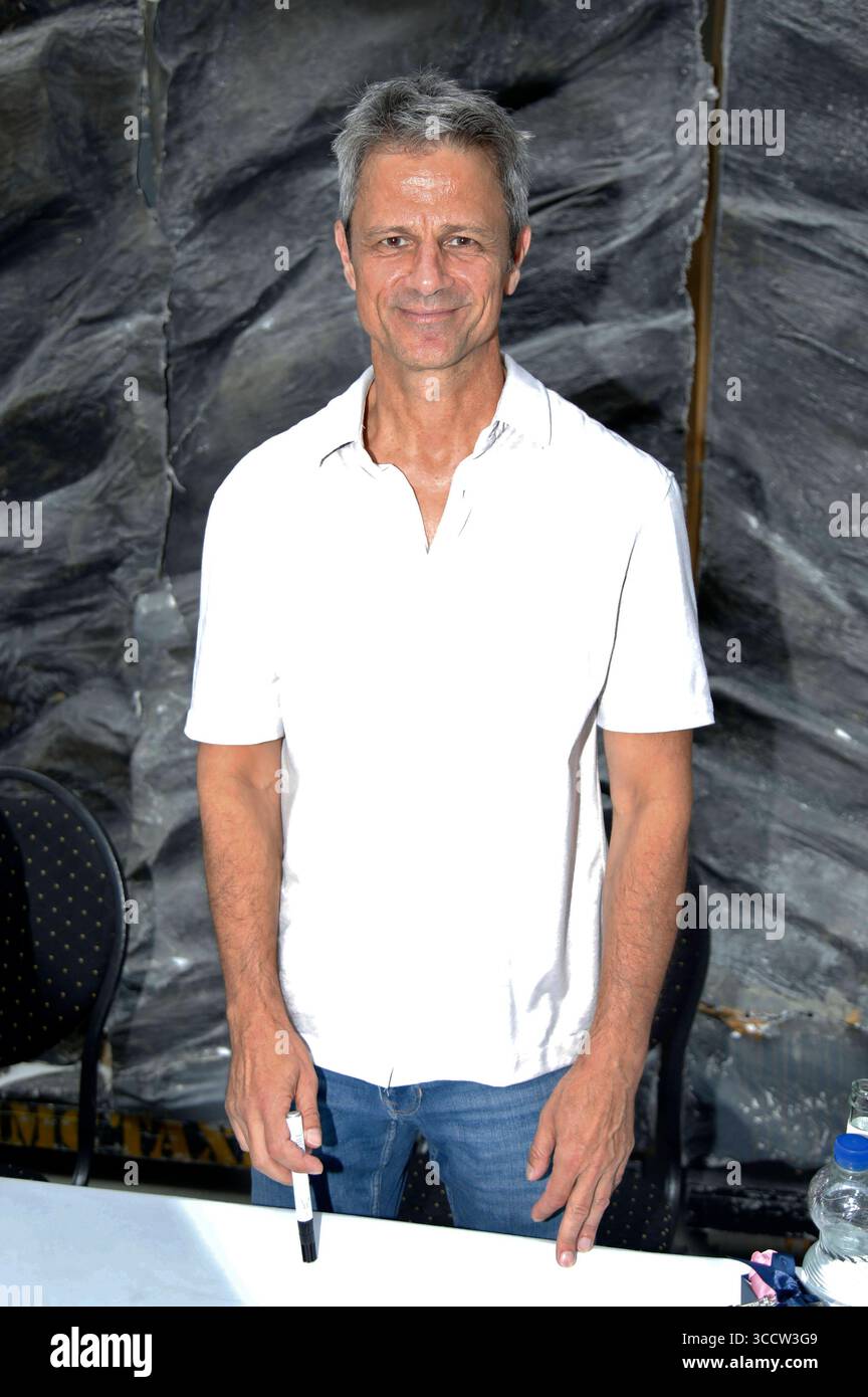 Jens Hajek beim Fantreffen zur RTL TV Serie Unter uns im Coloneum. Köln, 11.08.2025 *** Jens Hajek à la réunion des fans de la série télévisée RTL Unter uns au Coloneum Cologne, 11 08 2025 Foto:xAgenturxWehnertx/xGränzdörferx/xFuturexImagex unter uns 5807 Banque D'Images