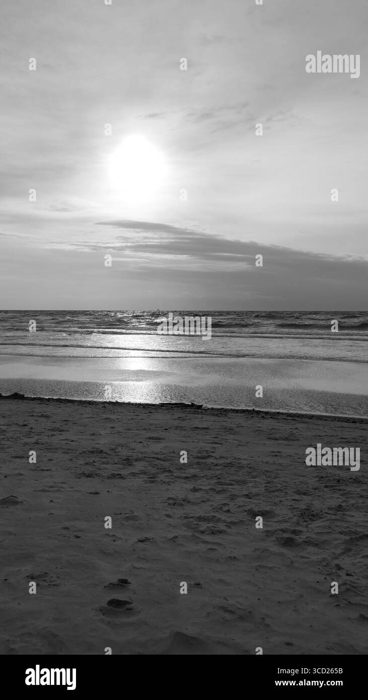 L'été à la mer Baltique Banque D'Images