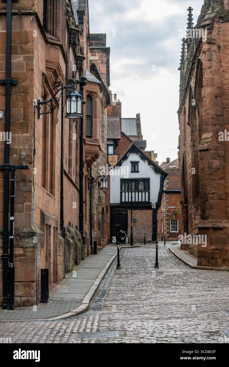 22 Bayley Lane, Coventry, 16th Century Building, Warwickshire, Royaume-Uni Banque D'Images